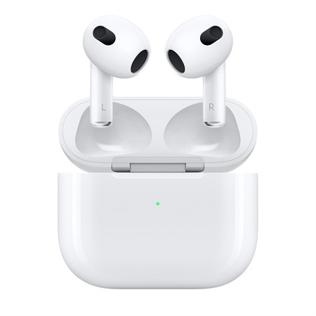 Apple AirPods 3gen, trådlösa hörlurar, bluetooth, USB-C vit