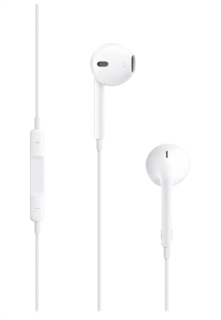 Apple hörlur in-ear EarPods (lightning-kontakt)