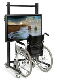 Mobil ställning XL, anpassad för rullstol