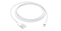 Apple Lightning till USB kabel 1m