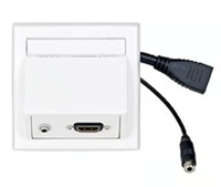 HDMI-paket, uttag, 10m, anslutning, ljudkablage