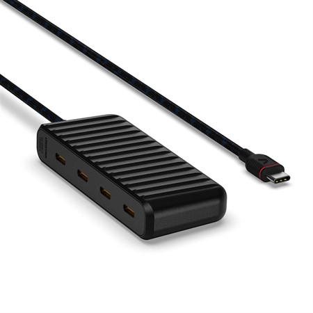 USB hub - Unisynk USB-C to 4xUSB-C Hub 10Gbps no video/fast charge