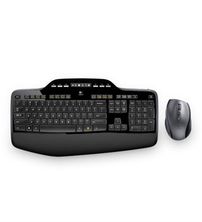 Trådlöst tangentbord/mus Logitech Wireless Desktop MK710