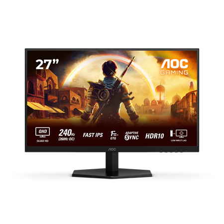AOC 27" AOC Gaming Q27G42ZE | 2560x1440 | Fast IPS | 0,3ms | 260Hz