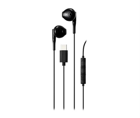 Streetz C210 - Hörlurar Semi-in-ear USB-C, öronsnäcka