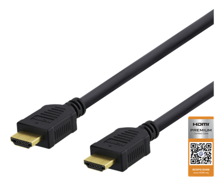 HDMI-kabel Deltaco ha-ha 2m