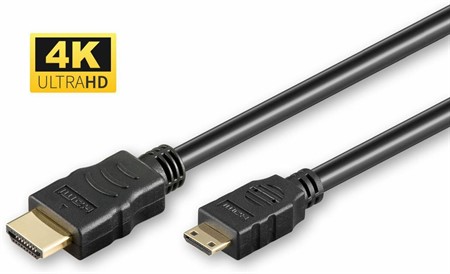 HDMI-kabel ha-mini C ha MicroConnect HDMI 5m