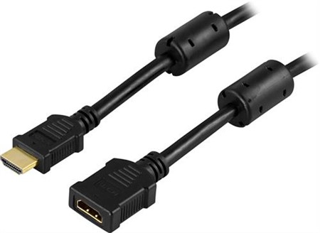 HDMI-kabel Deltaco ha-ho förlängning 3m
