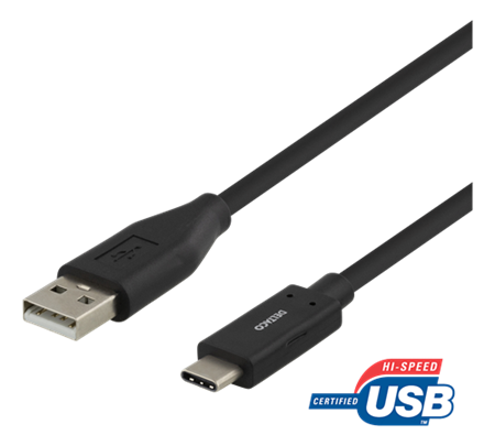 Kabel USB C ha - USB A ha 1.0m