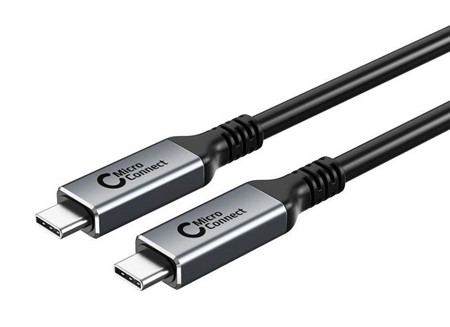 Kabel USB-C MicroConnect  USB-C ha - USB-C ha 5m, 100W, USB 3.2, 20Gb