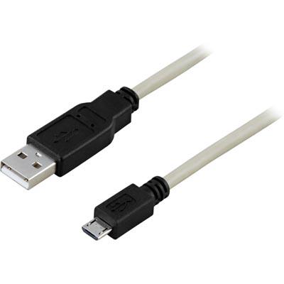 USB-kabel  A ha - B micro ha 1m