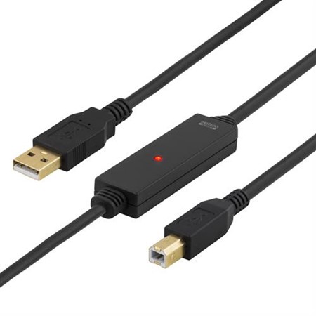 USB-kabel  Aktiv förlängning A ha - B ha 5m