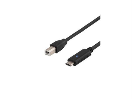 USB-kabel C - USB B ha 2m