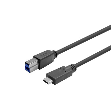 USB 3.0-kabel Vivolink Aktiv USB-C - B ha 5m