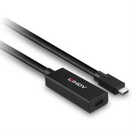 USB 3.2-kabel Lindy USB-C aktiv förlängning ha-ho 5m