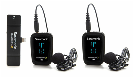 Saramonic Blink 500 ProX Trådlöst mikrofonpaket Lightning