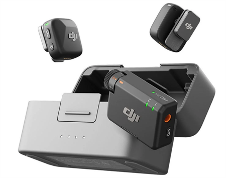 DJI Mic 2 mobil (2xsändare, laddare, mottagare med USB-C)