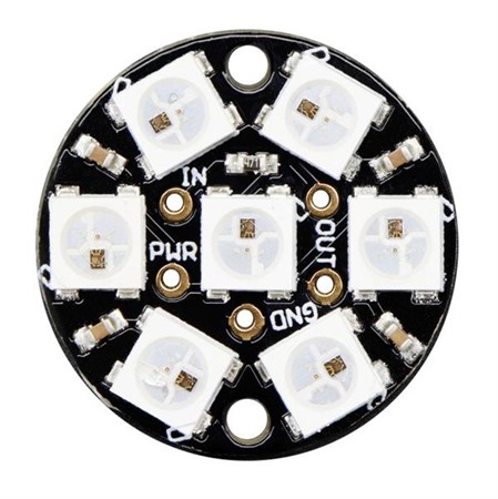 NeoPixel Jewel - 7 x 5050 RGB LED with Integrated Drivers