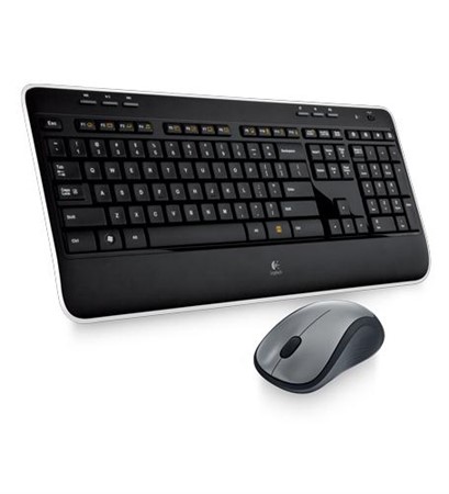 Trådlöst tangentbord/mus Logitech Cordless Desktop MK540