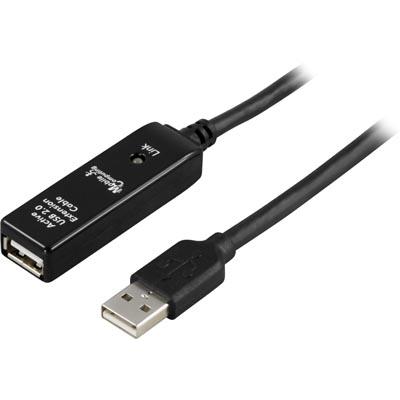 USB-kabel  Aktiv förlängning A ha - A ho 5m