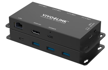Vivolink USB-C HUB konferens v2, 1xHDMI, 100W PSU