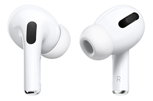 Apple AirPods Pro, trådlösa hörlurar, bluetooth, vit